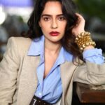 Malvi Malhotra Instagram - Ruby woo effect after long ❤️