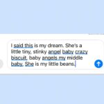 Mamrie Hart Instagram - PRESENTING…. Texts I have almost sent this week in a professional thread by not realizing my voice to text was still on while singing to my dog. Clearly, I have some themes of stinky and angel. The ‘oh my god’ in this first one is me realizing what was happening.
