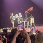 Mamrie Hart Instagram - MADONNA 🪩‼️ Went to see Mo in 2001 as a high school graduation gift and got to return the favor last night. THE BEST! Plus, I can finally check ‘watch Madonna simulate masturbation with a masked metaphor version of herself whilst standing with my step mom’ off my list! 🔸 Bonus pre show taco photo with Chip and Larry cause how can I not?