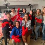 Mamrie Hart Instagram - This week we shot the first half of my upcoming cookbook. It’s still a looooong ways off (trust and believe I will be sky writing the pre-order link when it’s ready) but HOT DAMN. 🔥 Its gonna be delicious and unique and weird and I am exhausted. 🍄 Nothing but glove for this crew! 🪝psssst: Those are what I’m calling ‘Lychee Littlenecks’. Lychee flavored jello shots with a strawberry champagne ‘mignonette’. And they’re 🙌🏻.