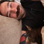 Mamrie Hart Instagram - Happy Valentine’s Day to a guy who couldn’t possibly be any cuter… Unless there is a tiny dog head sticking out by his chest. ❤️‍🔥