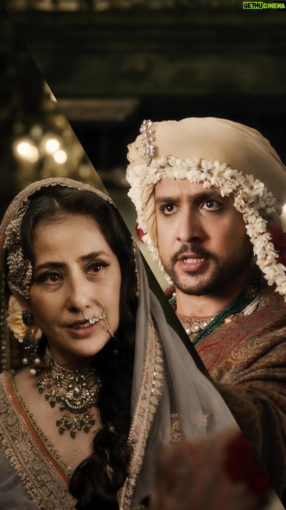 Manisha Koirala Instagram - Sanjay Leela Bhansali ki duniya mein Khamoshi ki ehmiyat Mallikajaan se behtar koi nahi jaanta 🥰👑💎 Heeramandi: The Diamond Bazaar, now streaming only on Netflix! #HeeramandiOnNetflix