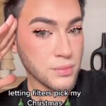 Manny MUA Instagram - i got very very lucky ❄️🎄