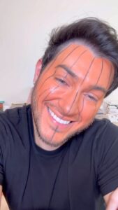 Manny MUA Instagram - happy halloween 🎃😇
