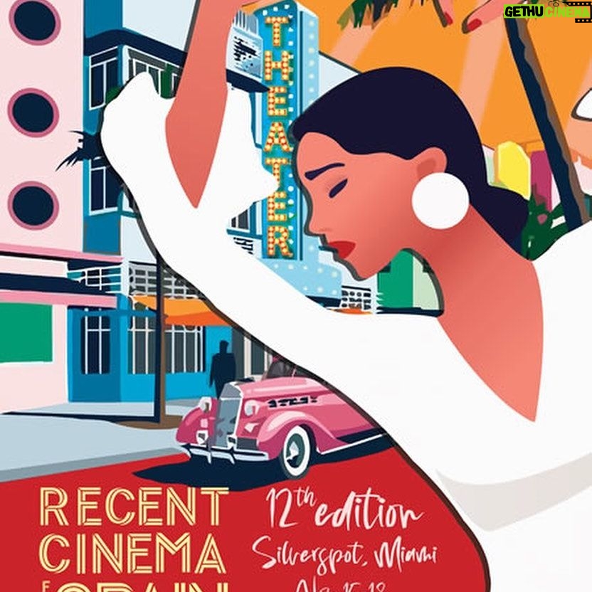 María Elisa Camargo Instagram - La felicidad de exaltar y celebrar el cine hispano… En el marco del Recent Cinema from Spain en Miami, @recentcinemafromspainmiami compartiendo con héroes de nuestra industria y nutriéndome de arte e historias maravillosas hechas en España. Gracias @garlemendezz por la invitación, qué honor sumarme a tu propósito, eres una DURA. Sigamos elevándonos y apoyándonos que así avanzamos más rico, con amor! @celinestoribio mi gran mentora, poder de mujer, gracias por siempre tenerme en cuenta y por ese cariño tan genuino! Tremendo reencuentro! Y a mi manager @alexandrajhleight qué emocionante sorpresa poder abrazarte y celebrar todo lo que se nos viene juntas! Gracias por apostarle a mi trabajo y no rendirte! A mi hermana/designer/stylist súper estrella @daniellabatlle por el vestidazo “escénico” perfecto para la ocasión (y el baile). Y Olé! 💃🏻 Si están en Miami, no se lo pierrrdan! Películas mágicas, hasta Nov 18 🎞️