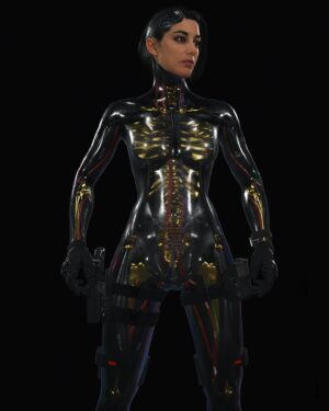 María Elisa Camargo Instagram - IT’S OUT! The New Operator for this spooky season 👻🦾

The future of combat efficiency - meet V4L3RIA and her Tactical Pet Megabyte ⚡️

Unlock Season 06 Battle Pass Operator and Weapon variants, plus so much more when you upgrade to Season 06 BlackCell 🤖 @callofduty  #CallOfDuty #Warzone