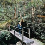 Marcela Fetter Instagram - Eu não tô um pouco apaixonada, eu tô MUITO apaixonada por Blue Mountains! A natureza é sempre surpreendente, a cada 10 minutos de trilha era um cenário completamente diferente e assim, cenário de FILME ENCANTADO! 🍂❤️