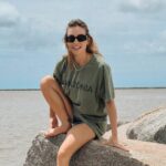 Marcela Fetter Instagram – apresentando nossa praia do Cassino pro meu amô, que sensação gostosa, onde nasci e vivi minha infância e adolescência inteira 🫶🏼