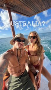 Marcela Fetter Instagram - chegou o momento tão aguardado, pra onde estamos nos mudando? ✈️ 🇦🇺