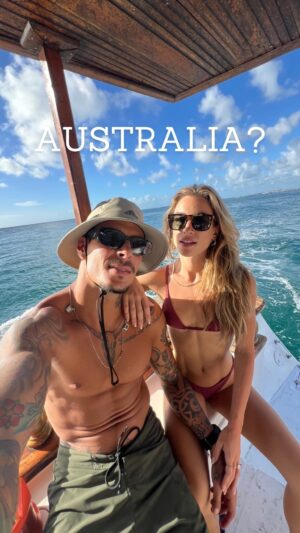 Marcela Fetter Instagram - chegou o momento tão aguardado, pra onde estamos nos mudando? ✈️ 🇦🇺
