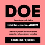 Marcella Rica Instagram - SOS O Rio Grande do Sul está vivendo a maior tragédia de todos os tempos, e a nossa ajuda pode salvar essas pessoas. As chuvas continuam e ainda há muito a ser feito. Cada centavo faz a diferença! Doe! 🚨 Doações em dinheiro: https://www.vakinha.com.br/4782723 🚨 Informações atualizadas sobre resgate e situação das cidades: https://bento.me/ajudars