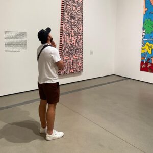 Marco Pigossi Instagram - Keith Harring ❤️

#thebroadmuseum