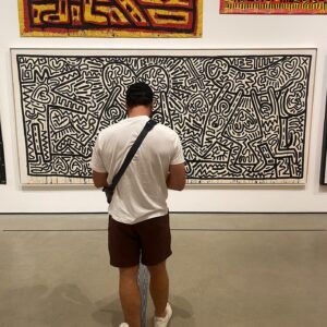 Marco Pigossi Instagram - Keith Harring ❤️

#thebroadmuseum