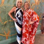 Margaret Josephs Instagram - There is nothing better than supporting @habitatgpbc and honoring the queen of the shiny sheets my love @mindycohn !! 🌴👑💓👧🏼😘 Glam: @chiky.mua Dress: @emiliopucci