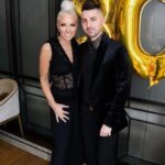 Margaret Josephs Instagram - Happy birthday to my sweet Tom!! @tomierna ❤️🪩🎈🎂 So grateful for you! You are my traveling disco dancing over ordering sidekick! Couldn’t do it without you! You fill my days with endless laughs. love you smooches 💋