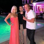 Margaret Josephs Instagram - Happy birthday to my sweet Tom!! @tomierna ❤️🪩🎈🎂 So grateful for you! You are my traveling disco dancing over ordering sidekick! Couldn’t do it without you! You fill my days with endless laughs. love you smooches 💋