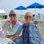 Margaret Josephs Instagram - Escape to the Cape ! Happy Memorial Day Weekend!! ❤️🤍💙🌊💋👧🏼 #memorialdayweekend Caftan @conigliopalmbeach Short set @shopjocelyn