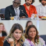 Maria Bopp Instagram - No dia que fez um mês da invasão dos terroristas nas nossas instituições democráticas, eu estive no Palácio do Planalto. Ontem fizemos um primeiro encontro de artistas e influenciadores com Lula pra discutirmos, principalmente, a importância da comunicação do governo nos próximos quatro anos. Falamos como nós, apoiadores do Lula e que temos um alcance grande nas redes, podemos ser pontes para que todas as ações realizadas pelo governo cheguem de fato na população - sendo a maior dificuldade, ainda, o combate às fake news. A real é que a gente não deve deixar a disposição pra conversar com quem pensa diferente da gente só em época de campanha. O “vira-voto” tem que ser todo dia. É cansativo, mas é necessário e ontem foi um dia tão lindo que eu saí com muito gás. Tô pensando numas ideias do que fazer pra deixar essa ponte governo-população mais acessível. Vou tentar estruturar isso melhor e conto pra vcs. Obrigada, @janjalula maravilhosa pelo convite, e obrigada a todos pela troca inspiradora de ontem. Bora nois ♥️