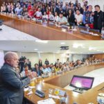 Maria Bopp Instagram - No dia que fez um mês da invasão dos terroristas nas nossas instituições democráticas, eu estive no Palácio do Planalto. Ontem fizemos um primeiro encontro de artistas e influenciadores com Lula pra discutirmos, principalmente, a importância da comunicação do governo nos próximos quatro anos. Falamos como nós, apoiadores do Lula e que temos um alcance grande nas redes, podemos ser pontes para que todas as ações realizadas pelo governo cheguem de fato na população - sendo a maior dificuldade, ainda, o combate às fake news. A real é que a gente não deve deixar a disposição pra conversar com quem pensa diferente da gente só em época de campanha. O “vira-voto” tem que ser todo dia. É cansativo, mas é necessário e ontem foi um dia tão lindo que eu saí com muito gás. Tô pensando numas ideias do que fazer pra deixar essa ponte governo-população mais acessível. Vou tentar estruturar isso melhor e conto pra vcs. Obrigada, @janjalula maravilhosa pelo convite, e obrigada a todos pela troca inspiradora de ontem. Bora nois ♥️