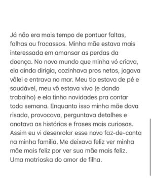 Maria Bopp Instagram - Hoje é dia de fogos de artifício. 

Lançamento oficial de Afetos Colaterais será dia 13 de junho na Livraria da Vila, na Vila Madalena, mas você já pode encomendar o seu na pré-venda pelo link da minha bio. 

Te amo, @bettina.bopp. 
Que orgulho ♥️