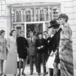 Maria Grazia Chiuri Instagram - “A boutique called Miss Dior - after the perfume - will open next September on rue François Premier, next to the couture house. [...] ‘The young don’t want fittings - they want to rush in and grab what they like, pay and rush out’, said Guiborge”. In this way, the New York Times chronicled this new type of fashion, aimed at a younger “Miss Dior”, leading to the use, for the first time, of ephemeral objects, such as shopping bags and signs.