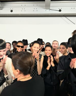 Maria Grazia Chiuri Instagram - Taking a moment to celebrate yesterday’s @dior Winter 2025 collection. Thank you to my beautiful, hard working team that made this show possible!