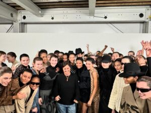 Maria Grazia Chiuri Instagram - And it’s a wrap! Thank you to the 72 beautiful girls who walked the @dior show today