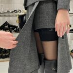 Maria Grazia Chiuri Instagram - Archival research always constitutes an important part of my collections. For this 2025 Dior autumn/winter ready-to-wear collection we were inspired by these stockings from the 1950s, now preserved in the Dior archives and and re-issued for this seasons’ collection featuring some new designs as well as the original. Slide 1 ©️ Sacha Van Dorssen