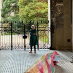 Maria Grazia Chiuri Instagram - The enigma of checkered fabrics has followed Isabella Ducrot for a long time and has become the canvas for this show. Starting from an old Simone Martini panel painting, checked fabrics repeatedly caught her eye, highlighting their presence in everyday life and absence in the public sphere. Tablecloths, aprons, blankets for schools, in hospitals, in kitchens; until it became increasingly clear to her that the history of checkered patterns had to do with women, with a hidden female voice that was not being represented. I was incredibly happy to be able to collaborate with Isabella for the @dior Spring-Summer 2024 Haute Couture collection. I first came across Isabella Ducrot through Patrizia Cavalli’s poem, narrating Isabella’s fascination with the checkered pattern as the expression of the relationship between the warp and the plot.