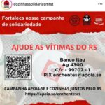 Maria Rita Instagram – não dá para falar de outra coisa nesse momento. são quase 100 mortos confirmados, mais de 1 milhão de pessoas afetadas e um estado inteiro devastado.

QUALQUER ajuda nesse momento é válida e necessária. no carrossel, tem uma lista de instituições confiáveis que estão recebendo doações para ajudar o povo gaúcho, cada uma a seu modo.

escolha ao menos uma dessas, ou outra(s), mas ajude da maneira que puder, mesmo que seja compartilhando.

e fica checando meus stories, também. vira e mexe to jogando informações que meus familiares da região de porto alegre me pedem pra compartilhar.