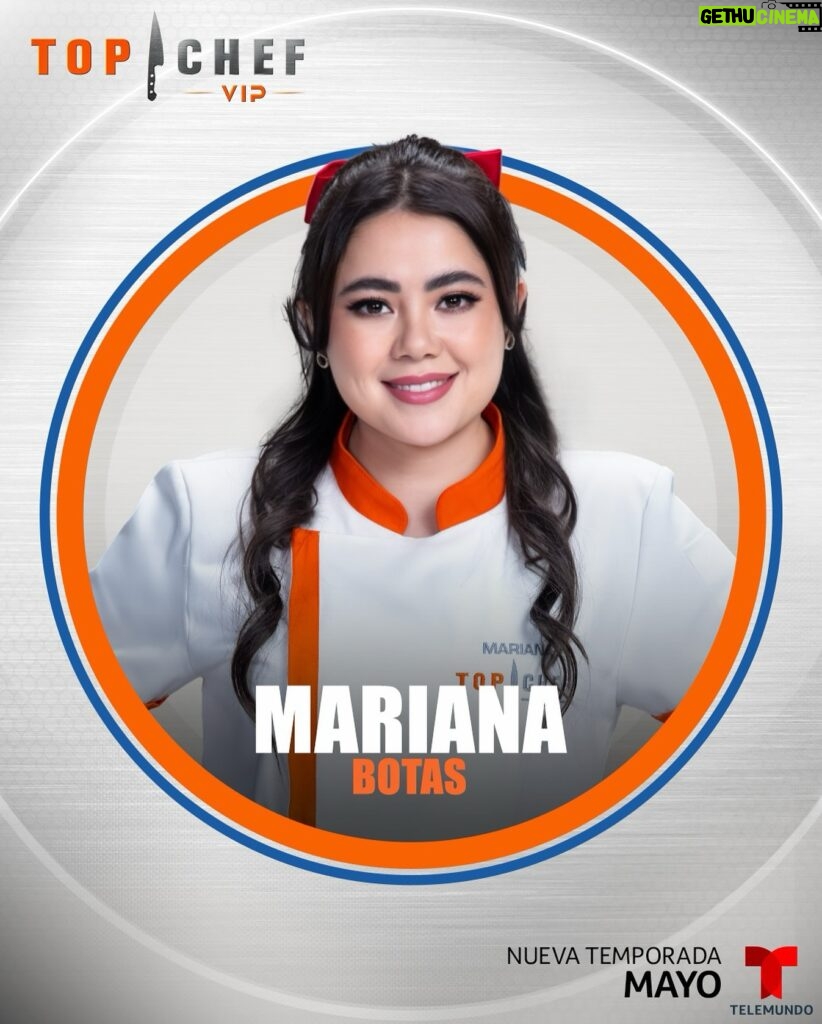 Mariana Botas Instagram - 👩🏻‍🍳¡ESTO SE PRENDIÓ! 🔥¿Listos para verme en la cocina de TopChefVIP3? 👨‍🍳🔪👩‍🍳 Yo estoy más que lista 🙌 Nos vemos en mayo por @telemundo @telemundorealities 👊