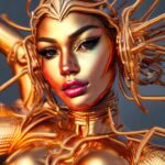Mariana Ávila Instagram - Mi yo del metaverso está un poco rara 😳 #inteligenciaartificial