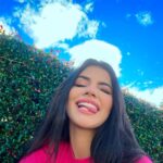 Mariana Ávila Instagram - Hoy no llovió tanto en Bogotá y eso me hace feliz😍 cielito azul lindo Bogotá, Colombia