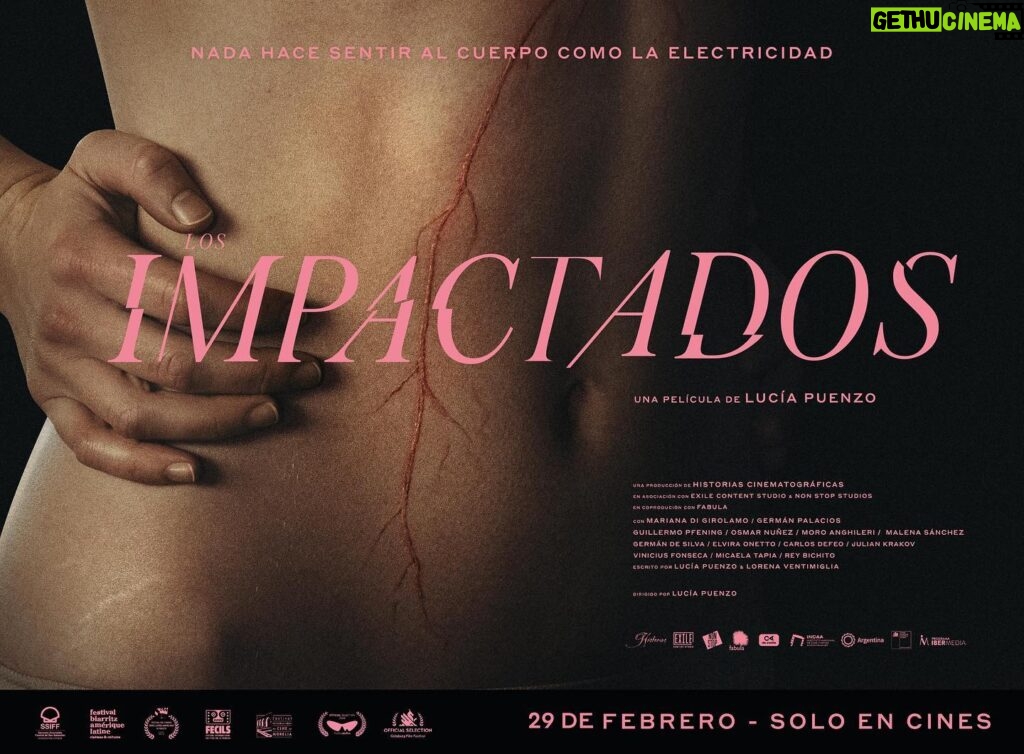 Mariana Di Girolamo Instagram - Hoy estrenamos LOS IMPACTADOS en cines en Argentina! ⚡️ Contarles también que en Santiago la estarán dando en la @cinetecanacionalcl del 1 al 10 de marzo ⚡️ @lucia.puenzo @lorenaventimiglia