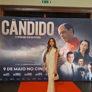 Mariana Monteiro Instagram - "CÂNDIDO" 
Realizado pelo extraordinário @jorgepaixaodacosta1, produção @ukbarfilmes  e casting pela @patricia._vasconcelos , uma história sobre um espião que veio do futebol, chega amanhã dia 9 de Maio, às salas de cinema do país.

Muito feliz por integrar este elenco Maravilhoso!!
Vemo-nos numa sala de cinema? 🎞

@hitmanagement 

Special thanks:
@mais.que.uma
Beauty @danielainacio.mua 
Styling @dianarconceicao × @styledby_raquel 
Look: @mango × @victoriabeckham 

📷 @luismoreira.lm