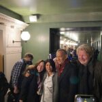 Mariana Treviño Instagram - Stockholm..! ❤️❄️ nos recibió la luz de esa gente tan sencilla y alegre y cálida como una fogata en invierno @amancalledotto ✨so Lovely to meet along Mr. Hanks with Rolf Lassgard and Bahar Pars, Ove and Parvaneh ..! Such sweet honor :)🌟Beautiful Northern Lights..! Thankyou Fredrik and Marc Forster ❤️ for igniting that bonfire where we all get to sit around and warm up🔥 @amancalledotto @sony