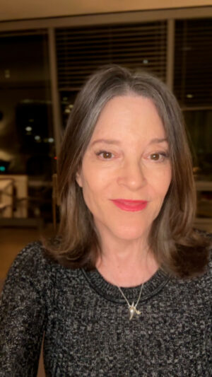 Marianne Williamson Instagram - Onwards #Marianne2024