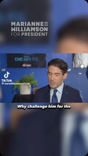 Marianne Williamson Instagram - The Democratic Party should do more than help people survive an unjust economic system; we should stand for ending the injustice.