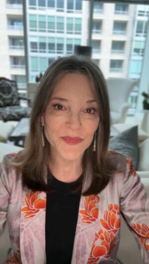 Marianne Williamson Instagram - The history of Mother’s Day is about a whole lot more than brunch or flowers. It was about war and peace, life or death.

So let’s reclaim it and make it real…
 
MOTHER’S DAY PROCLAMATION
Boston, 1870

“Arise, then… women of this day! 
Arise, all women who have hearts,
whether our baptism be that of water or of tears!
Say firmly: 
We will not have great questions decided by irrelevant agencies. 
Our husbands shall not come to us, reeking with carnage, 
for caresses and applause. 
Our sons shall not be taken from us to unlearn
all that we have been able to teach them of charity, mercy and patience.
We, women of one country, will be too tender of those of another country
to allow our sons to be trained to injure theirs. 

From the bosom of the devastated earth a voice goes up with our own.
It says:  Disarm, Disarm! 
The sword of murder is not the balance of justice.
Blood does not wipe out dishonor,
nor violence vindicate possession.
As men have often forsaken the plough and the anvil
at the summons of war, 
let women now leave all that may be left of home 
for a great and earnest day of council.

Let them meet first, as women, to bewail and commemorate the dead.
Let them then solemnly take council with each other as to the means
whereby the great human family can live in peace,
each bearing after his own kind the sacred impress, not of Caesar,
but of God.

In the name of womanhood and of humanity, I earnestly ask
that a general congress of women, without limit of nationality, 
may be appointed and held at some place deemed most convenient,
and at the earliest period consistent with its objects, 
to promote the alliance of the different nationalities, 
the amicable settlement of international questions, 
the great and general interests of peace.“

~ Julia Ward Howe

This year, let’s embrace the meaning of these words more deeply than ever before. May they blossom in our hearts and turn our tears into powerful action. This is a good one to read aloud, by the way, to each other and to our daughters. 

May peace prevail, today and forever. 💙
