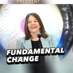 Marianne Williamson Instagram - If we’re among the top 20% of American earners, it’s too easy to buffer ourselves emotionally from the economic despair the majority of Americans live with daily. But things do not have to be this way; people’s lives can improve. We cannot give up. We need to just keep pushing. The nominee is chosen but the conversation is far from over. Please support my staying on the trail, harnessing the conversation, creating the opportunity for influence. This journey is far from over… #Marianne2024