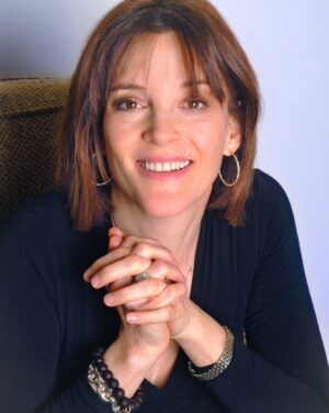 Marianne Williamson Instagram - I cannot for the life of me figure out why CNN and MSNBC are so obsessed with the Trump hush money trial. But it is what it is.

I turned on the news for a few minutes today and I heard them discussing the Access Hollywood so-called pussy tape. I have my own little anecdote to pass along.

During the 2016 election, I got a phone call from TMZ or whatever it was that published the tape. They told me there was a section of it they had not been airing but in which I was mentioned, and they were wondering if I’d like to have it. 

Apparently, Trump had said to Billy, “What about Marianne Williamson? Who is she?” 

Bill replied that I was an author in LA and that I founded this organization called Project Angel Food and that I was an activist or whatever and Trump then just said “Really? Is she hot?”

Billy replied, “ Nah, she’s old.”

At the time of that tape (2005) I was 53 years old, as in the picture above. 

When they asked me if I wanted the tape, I said no, that I wanted nothing to do with any of that. But now I wish I’d said yes! A bit of a time capsule if nothing else. I wish I had it to play for you now.

Some men will be boys…
