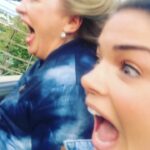 Marie Avgeropoulos Instagram - Cheap thrills with vintage wooden...... coasters . 👀😁 @tamiesau ..... I dropped my phone halfway - and caught it . Quick hands? Or luck ? 💪🏼🤟🏼 #rollercoaster #phonedrop #vancity #playland #i.a.t.s.e #fun