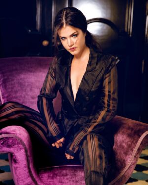 Marie Avgeropoulos Instagram - ..... Of course I woke up like this , said no one on #instagram ever 🙄 📸Tiziano @tizianolugli Makeup 💄@novakaplan 👑@Ernestogarcia222 💃🏻@brvndo #fashion #ittakesavillage