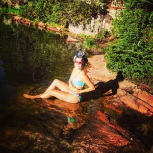 Marie Avgeropoulos Instagram - I was never able to bounce off the walls as a kid when I was always outside  #goplayoutside #staysafe