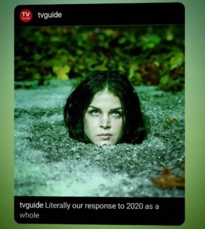 Marie Avgeropoulos Instagram - 🙄 My thoughts exactly . @tvguide #isitoveryet #😩