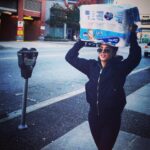Marie Avgeropoulos Instagram - #Omg she’s human , 📣 alert the media .....toting 50 🧻 rolls for 50 blocks #nbd #💃🏻#noshame #imgame 🤪 #stayclassy #duh