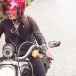 Marie Avgeropoulos Instagram - When this crazy world goes back to normal ... don’t contact me when I’m in my normal place . #harleygirls #whenbordersopen 🧐 #someday
