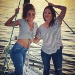 Marie Avgeropoulos Instagram - To the women that don’t take my $hit.... but also inspire the $hit outta me .... #thanks #women #friendship #mentors #teachers #thunderbay #canadiangirl #sailing #lakesuperior #greatlakes