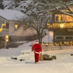 Marie Ulven Ringheim Instagram - defrosting… santa in red with a present for you …soon😋 happy holidays