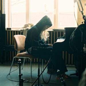 Marie Ulven Ringheim Instagram - today its one year since "if i could make it go quiet" was released ❣️i love to check the credits on spotify and see that i made every single song on the record. i love the album so much, and i know ill always be incredibly proud of it. 

thank you to @matiastellez for co-producing the album and @finneas for joining in on serotonin. @fwsorensen painted the most iconic painting, it wasnt even intended as an album cover at first but eventually it just had to be that one. most importantly , thank you for listening ilu ‼️💋